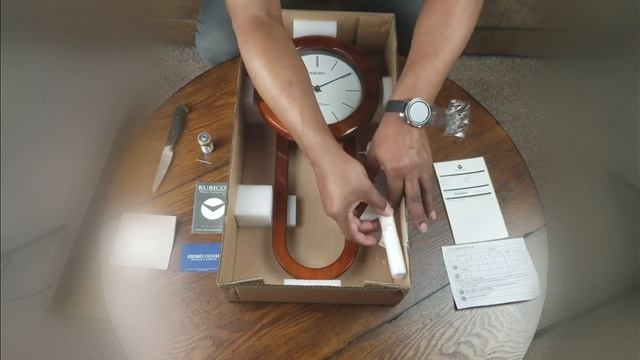 Анпакинг, Купить настенные часы Seiko QXH057BN смотреть онлайн