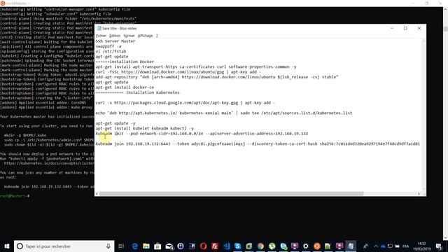 install and configure Master kubernetes смотреть онлайн