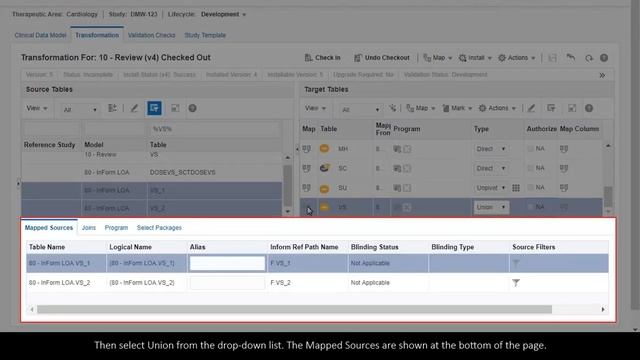 Create a Union Transformation смотреть онлайн