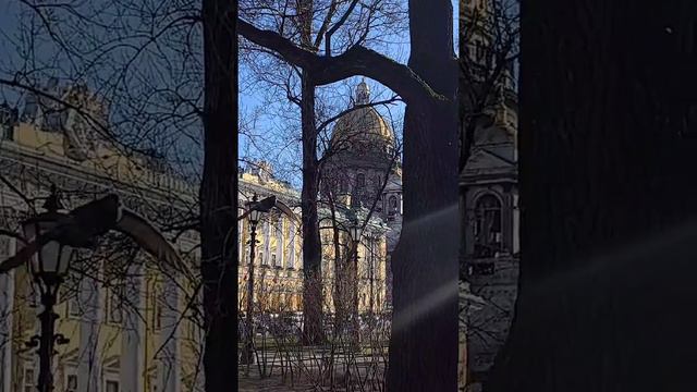 Walk in St. Petersburg, St. Isaac's Cathedral, 19.04.21, HD video quality смотреть онлайн