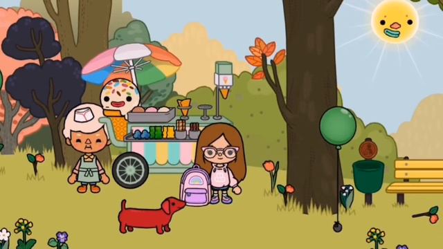 Мой день в тока бока🌼(toca life world)🌿 liki toca🍄 смотреть онлайн