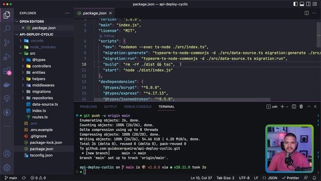 Deploy GRATIS de um Backend Node.JS com PostgreSQL na CYCLIC | Alternativa ao Heroku смотреть онлайн