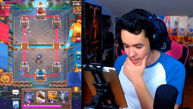 MI PRIMERA CARTA AL MÁXIMO DE CLASH ROYALE смотреть онлайн
