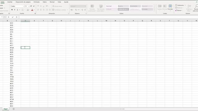 Generar Código ASCII en Excel смотреть онлайн