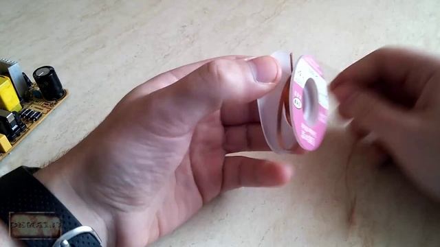 Медная оплётка для удаления или снятия припоя. Оплётка (Solder Wick) CP-2015 с Aliexpress смотреть онлайн