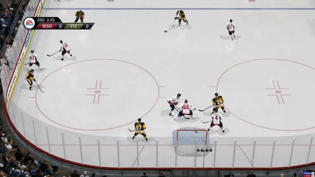 NHL 10 (Xbox 360) Capitals vs Penguins смотреть онлайн