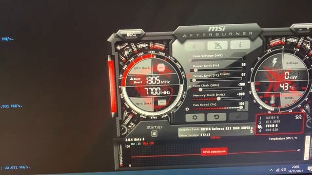 Best Config Msi Afterburner For Rtx3060-rtx3060ti-gtx1660super
