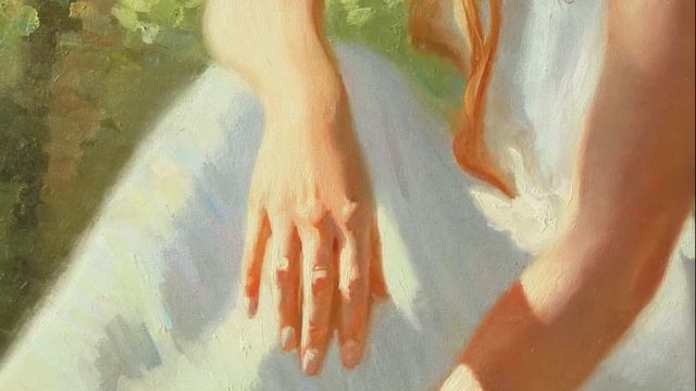 Анна. Портет.Холст, масло..Автор художник Ковалев Юрий Викторович. смотреть онлайн