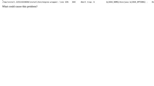 Apple: SIGSEGV when trying to install Java EE SDK 7 on OS X Mavericks смотреть онлайн