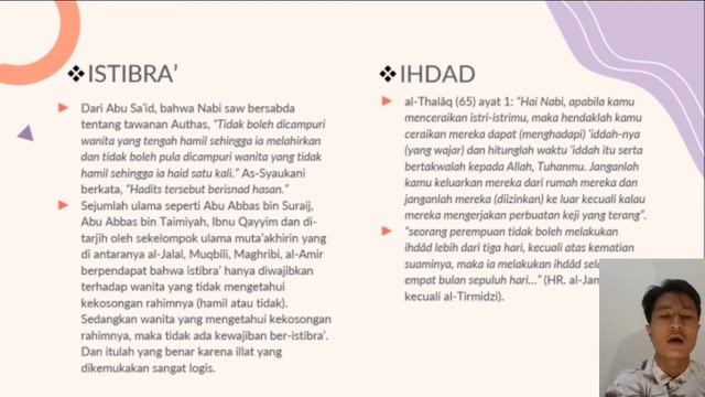 Kel. 10 Fiqh Munakahah "PENGERTIAN MACAM-MACAM IDDAH, ISTIBRA', DAN IHDAD" смотреть онлайн