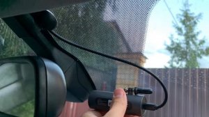 Chery TIGGO 8 установка регистратора и прокладка кабеля до подлокотника (штатное подключение)