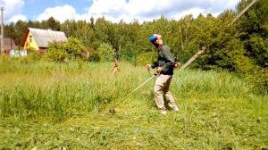 триммер без защиты хорошо косит