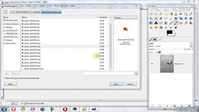 How to change the gimp start up image [1080p HD] смотреть онлайн
