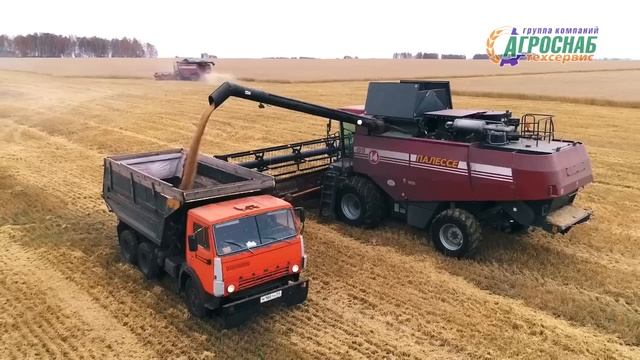 Зерноуборочный комбайн ПАЛЕССЕ GS14 – впечатляющий потенциал смотреть онлайн