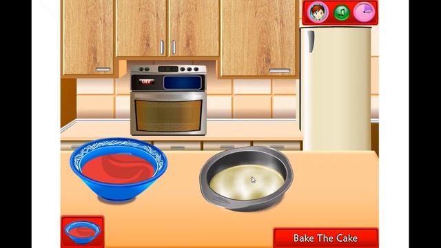 Sara's Cooking Class - Red Velvet Cake (Gameplay Playthough) смотреть онлайн