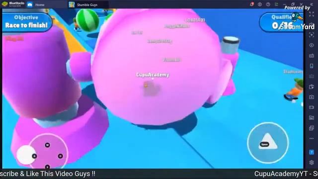 Stumble Guys - game android mirip fall guys indonesia Bang Cupu academy смотреть онлайн