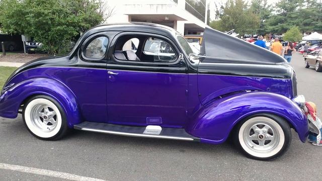 1937 KANDY PURPLE BLACK TOP PLYMOUTH BUSINESS COUPE + FUZZY DICE смотреть онлайн