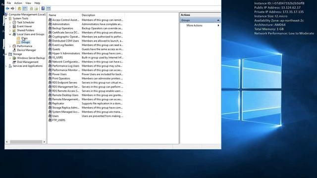 FTP Connection on AWS EC2 Windows Server смотреть онлайн