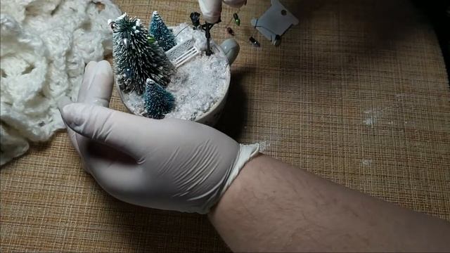 Новогодний DIY. Декор из старой чашки. смотреть онлайн