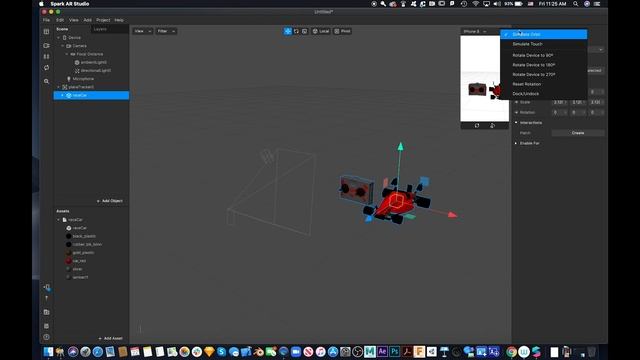 Spark AR Tutorial #02 : Place a 3D object on a plane смотреть онлайн
