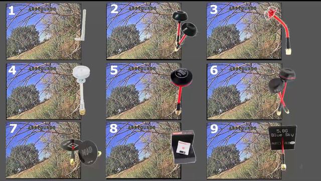 FPV antennas range test\Тест дальности работы популярных ФПВ антенн с banggood.com смотреть онлайн