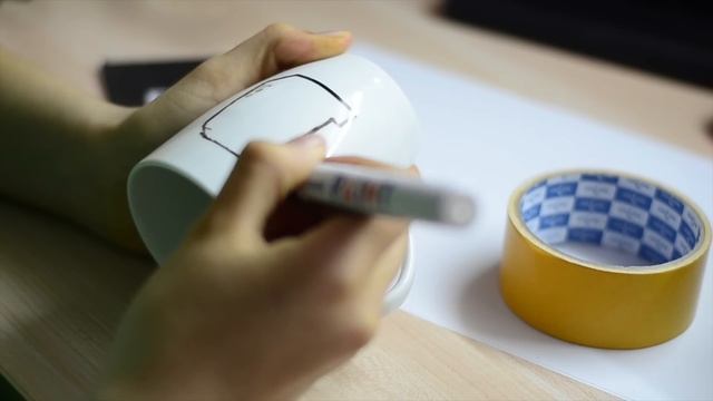 DIY: Рисунок На Кружке Маркерами// Рисуем свой дизайн// DIPSY