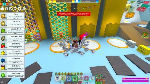 *FREE GIFTED BEE* КАК ЛЕГКО и БЕСПЛАТНО ОДАРИТЬ ПЧЕЛУ в СИМУЛЯТОРЕ ПЧЕЛОВОДА! in Bee Swarm Simulato