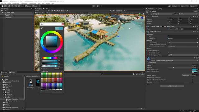 Создание шейдера воды в Unity с URP! (Учебник) смотреть онлайн