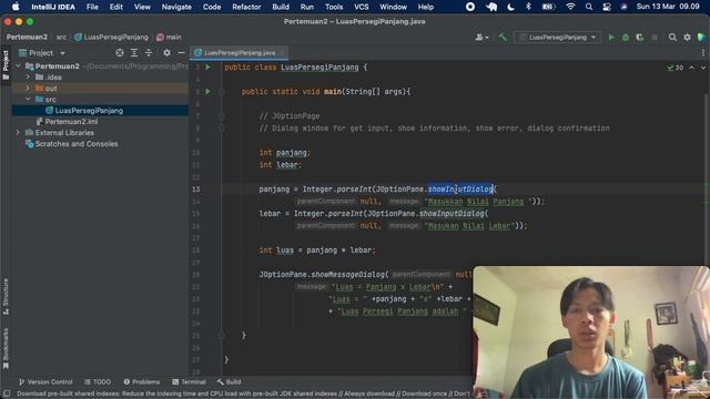 JOptionPane Java - IntelliJ IDEA смотреть онлайн