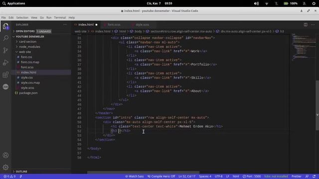 Create Navbar with Bootstrap смотреть онлайн