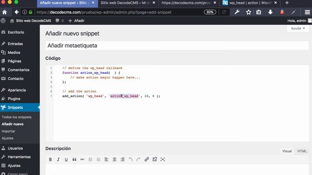 Curso WordPress Avanzado: 2- Hooks en WordPress смотреть онлайн