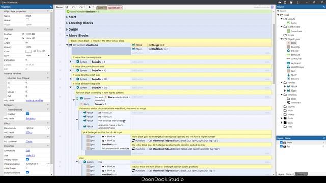 2048 in 9 Minutes (Construct 3 Tutorial) + Project File смотреть онлайн