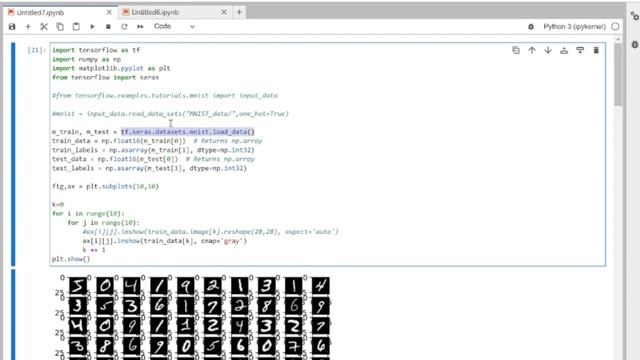 No Module named Tensorflow.examples | Access MNIST DATA | sloved problem смотреть онлайн