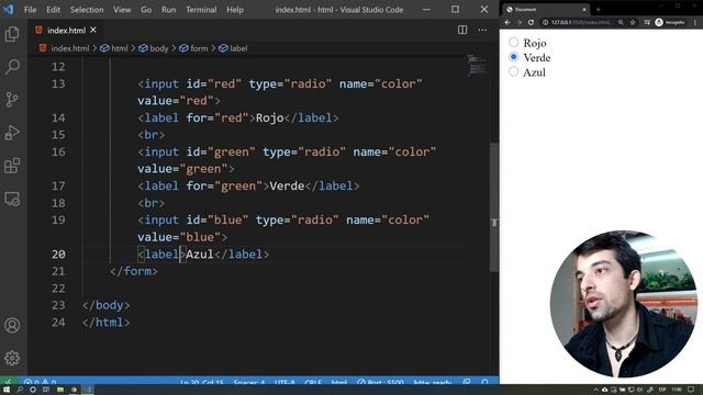 ? TODOS los tipos de INPUT para FORMULARIOS en HTML [Curso de HTML desde cero] смотреть онлайн