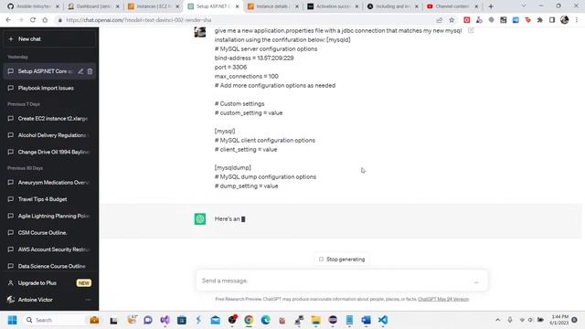 Using Chat GPT to build Ansible playbooks to deploy the infrastructure for an app it helped me buil смотреть онлайн
