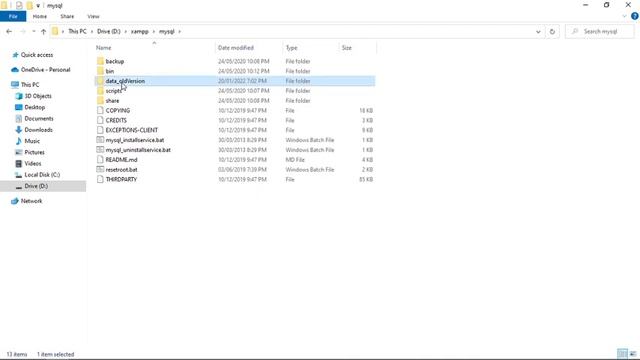Error: MySQL shutdown unexpectedly error solution смотреть онлайн