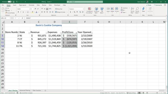 How to Filter in Excel смотреть онлайн