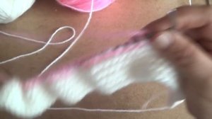 Вязаный сарафан для девочки.Часть 1. Knitted dress for girl