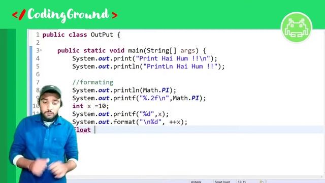 Java print Statements - Output in Java | Java Tutorial in Hindi смотреть онлайн