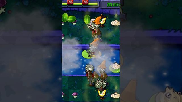 Растения против Зомби Битва за Мозги в Бассейне| Plants vs Zombies Pool Let's Play смотреть онлайн