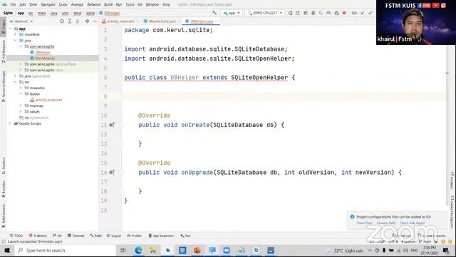 T3: SQLite Android Studio смотреть онлайн