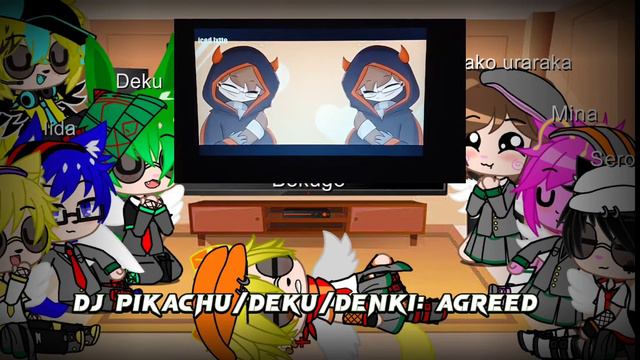 Bnha react to Dream and others part 1 смотреть онлайн