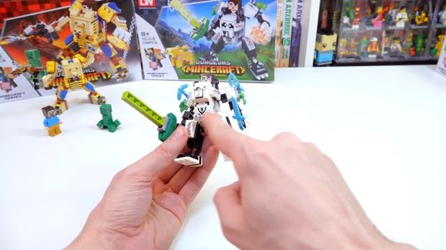 "ЛЕГО" Майнкрафт МЕХА-ЗВЕРИ / Minecraft Robots смотреть онлайн