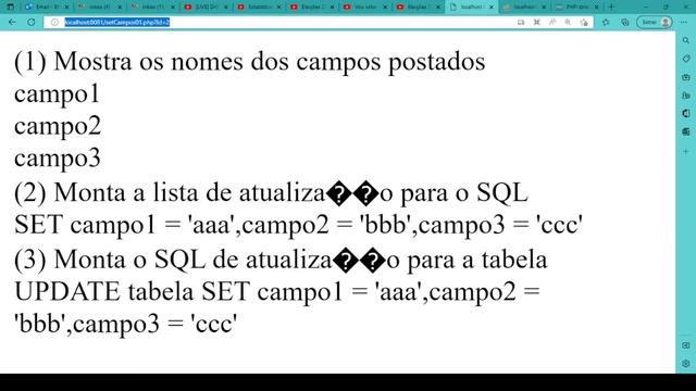 Curso de PHP 17 - Lendo, exibindo e pre-parando a atualização de um registro de tabela no Mysql смотреть онлайн