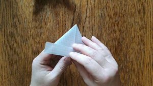 Как сделать оригами "Кораблик" из тетрадного листа. How to make origami "Ship" from a notebook shee