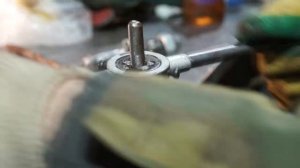 Пневмоштихель на коленке!