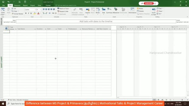 Difference between MS Project & Primavera (தமிழில்) | Motivational Talks & Project Management Caree смотреть онлайн