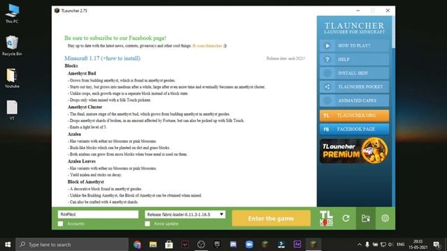 Get Replay Mod in OptiFine | 1.16.5 | TLauncher | Easy Recording. Clips | Watch Now ! смотреть онлайн