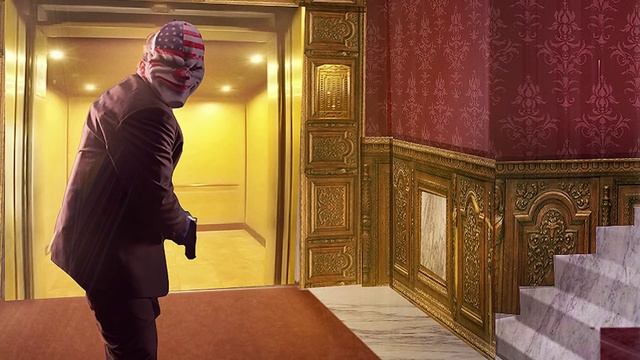 PAYDAY 2 Dead Man's Hand The Golden Grin theme смотреть онлайн