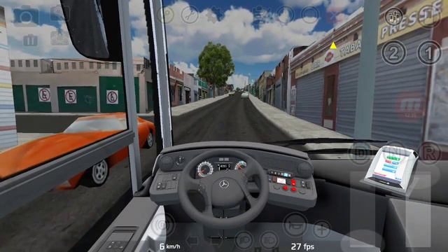 Pbsu Mercedes Citaro C2 Euro5(om926la Edit) Mod | Map:RMSPf | Line:Jardim Bumba | Basık Yolculuk